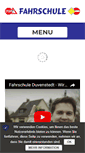 Mobile Screenshot of fahrschule-duvenstedt.de